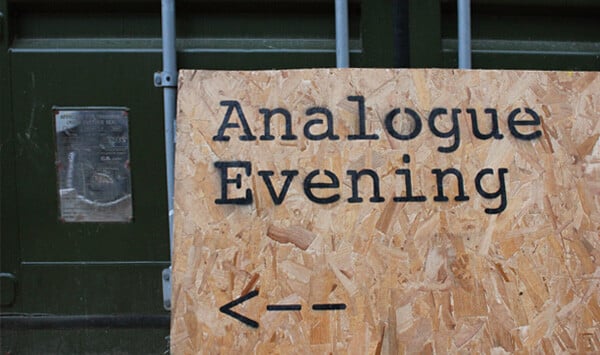 A signpost to the event