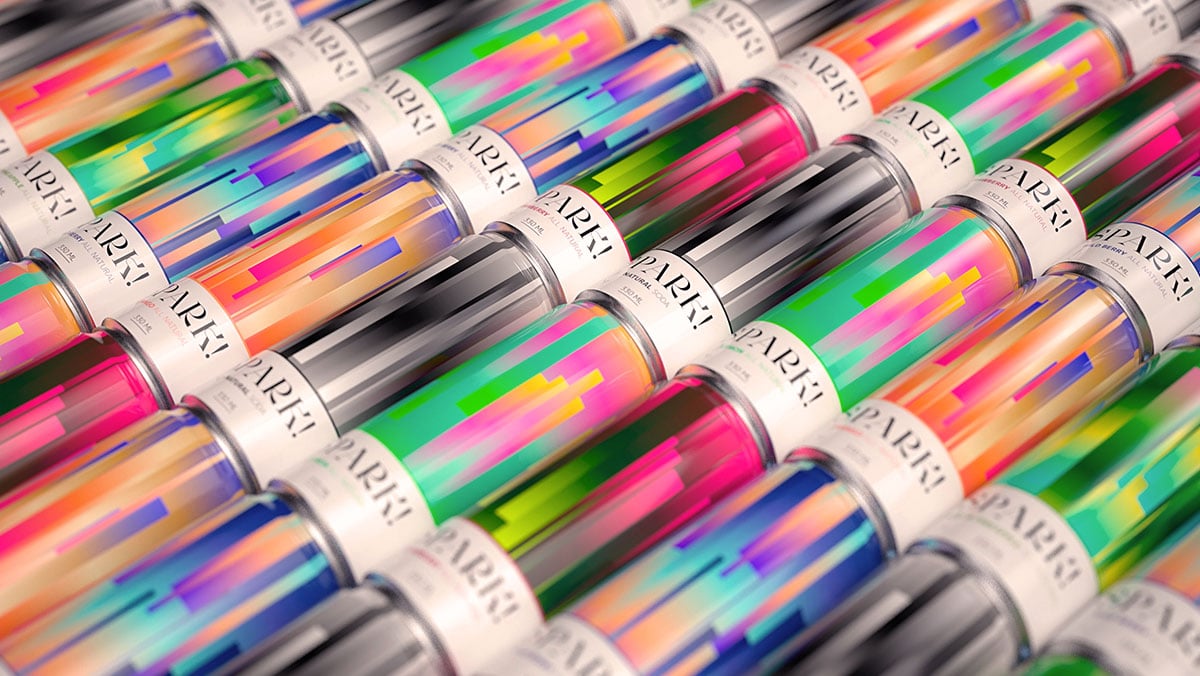Beautifully branded can packaging