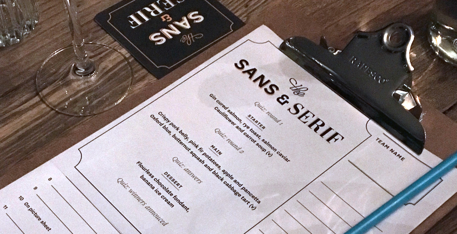 A quiz sheet before it is answered A quiz sheet before it is answered
