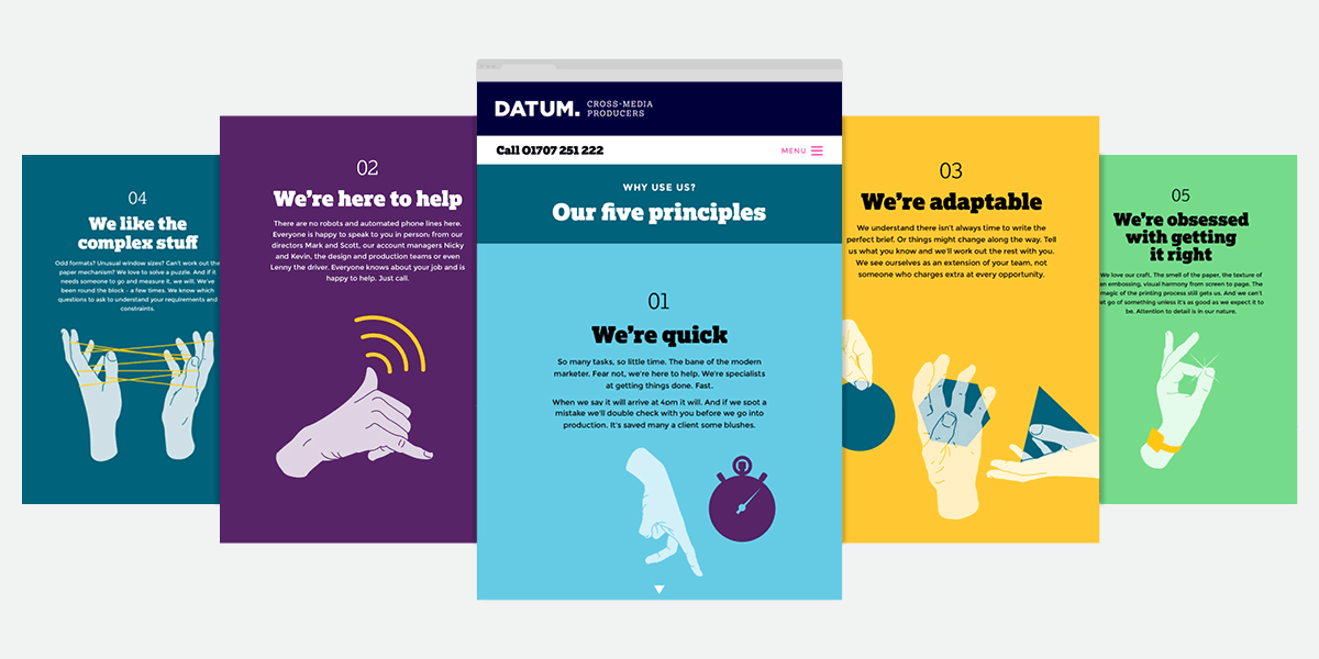Datum website